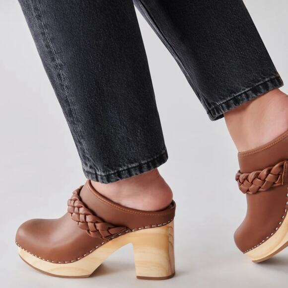 NEW dolce vita Hila Heels in Saddle Leather - Picture 15 of 15